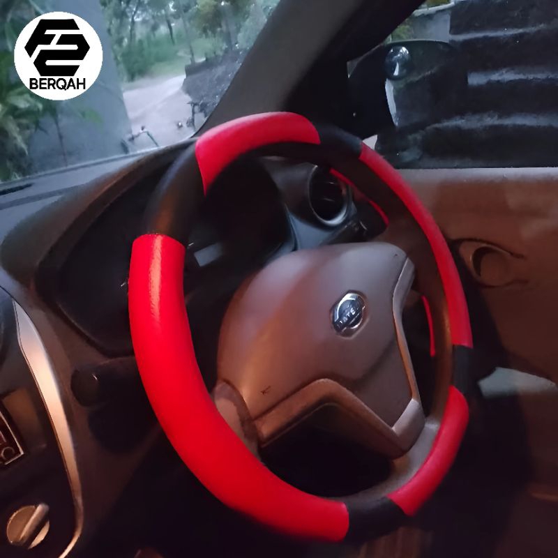 BIG PROMO SARUNG SETIR MOBIL COVER STIR MOBIL DATSUN GO,DATSUN GO PLUS,DATSUN PANCA,DATSUN