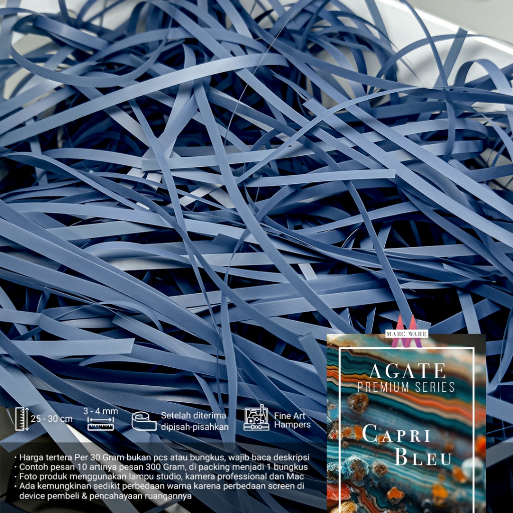 

KERTAS CACAH KERTAS SERUT PREMIUM CAPRI BLEU 30 GRAM