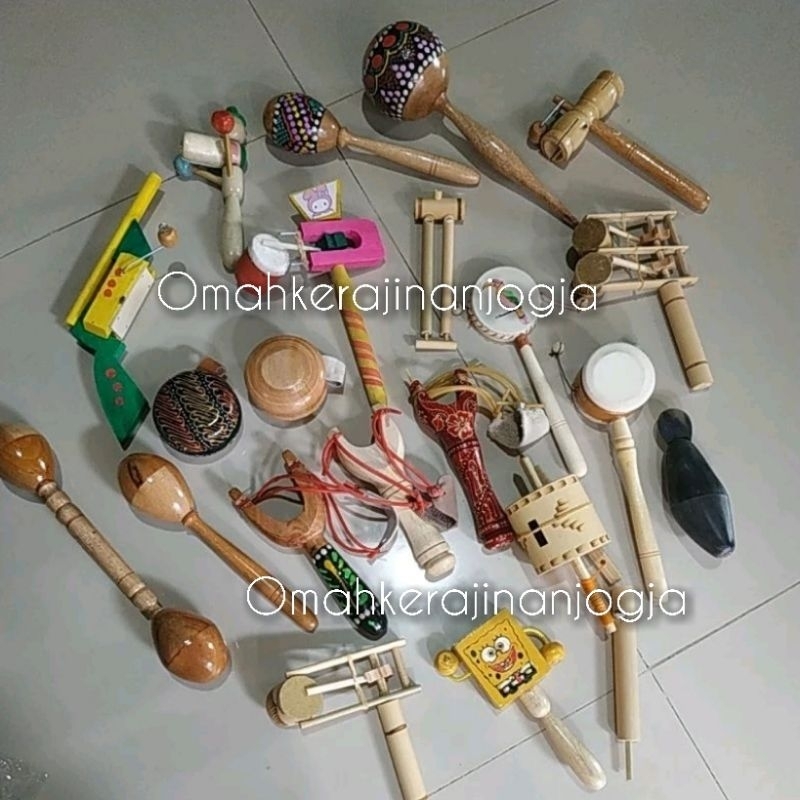 Mainan Tradisional Terlengkap Era 80An, Mainan Jadul , Mainan Bambu