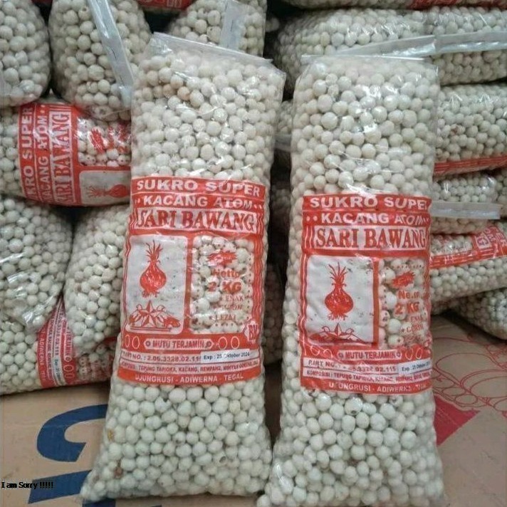 

KACANG SUKRO PUTIH 1KG SNACK KILOAN GROSIR TERMURAH CIREBON