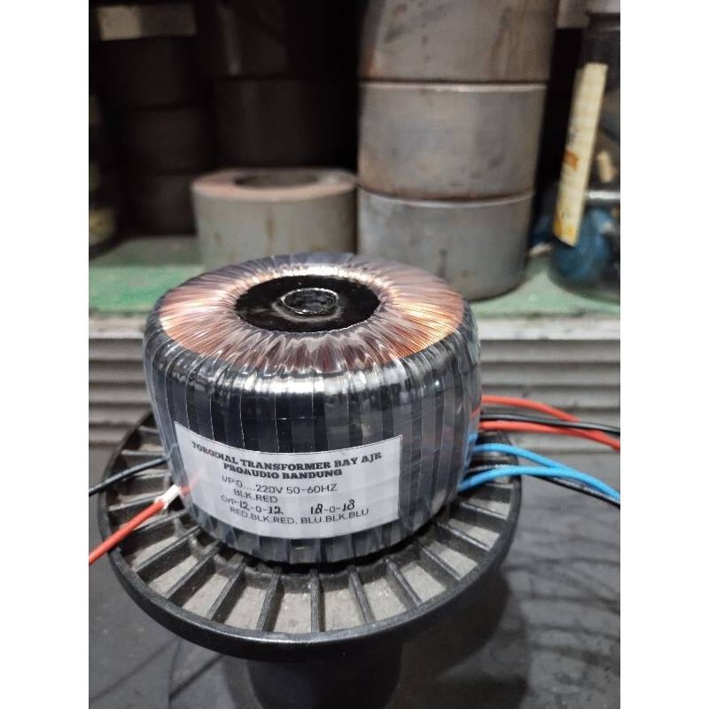 TRAFO TOROID 3A 18V CT 18V 12V CT 12V