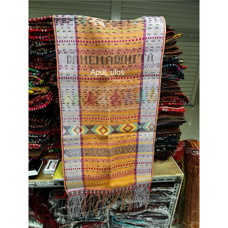 Sadum hande hande full motif bonggit full payet seluruh selendang Hande melayat hande bonataon