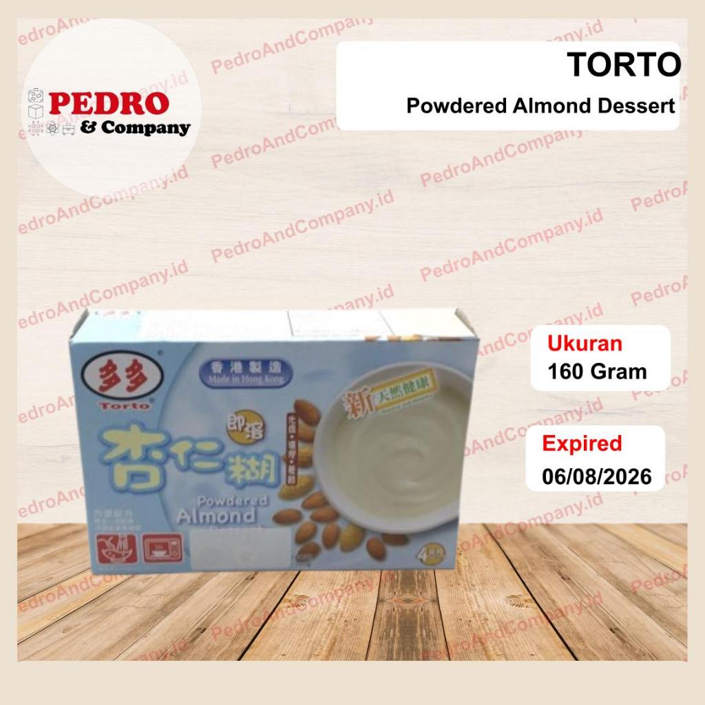 

Torto Powdered Almond dessert 160 gram bubuk kacang almon minuman