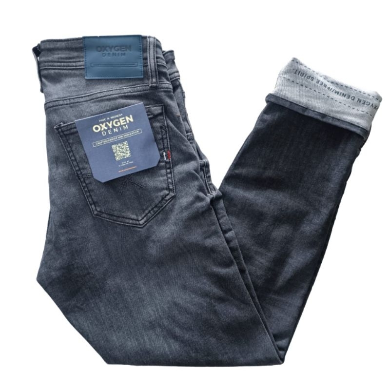 Celana Jeans Premium Oxygen Denim Slim Fit - Invade Series 706-4245