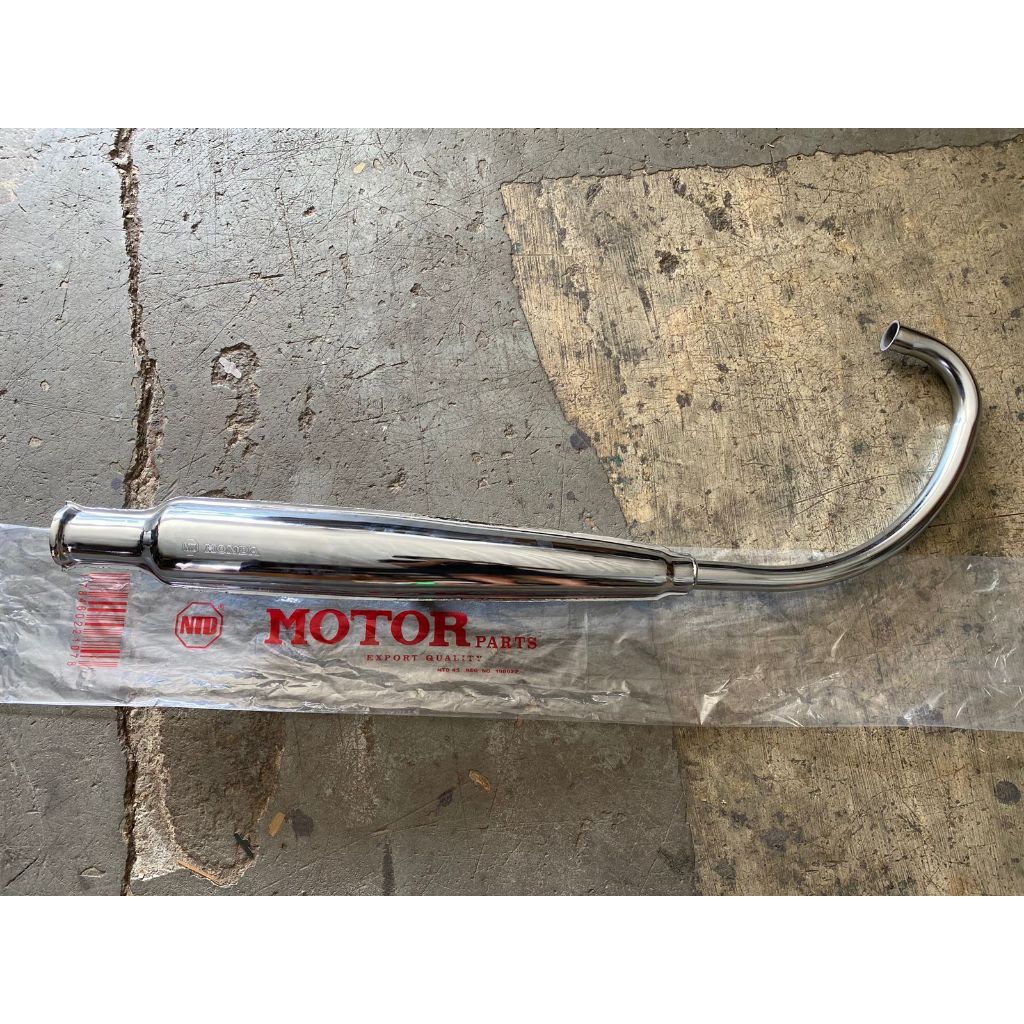 knalpot cb 100 cb 125 corbi honda original ntd