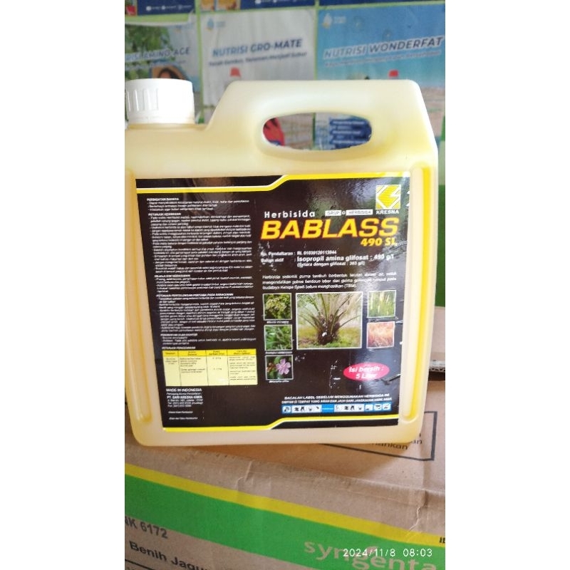 HERBISIDA BABLASS 490 SL 5 LITER