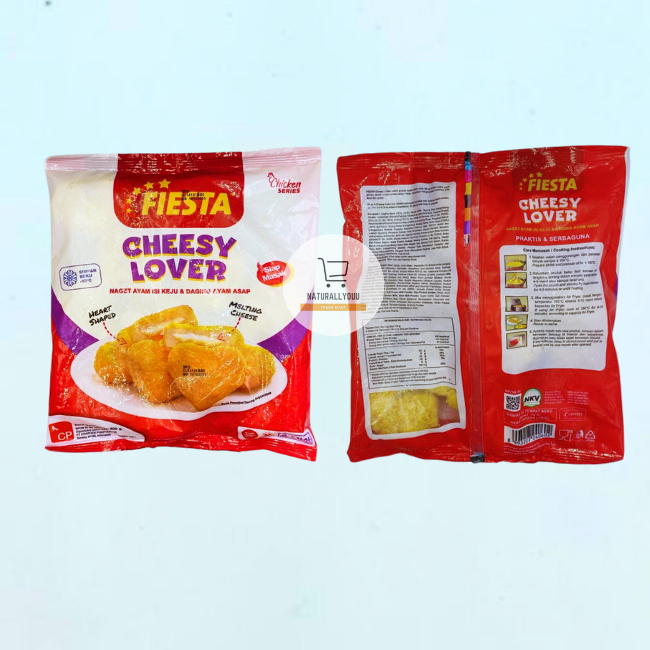 

Fiesta Cheesy Lover Nugget isi Keju 400gram