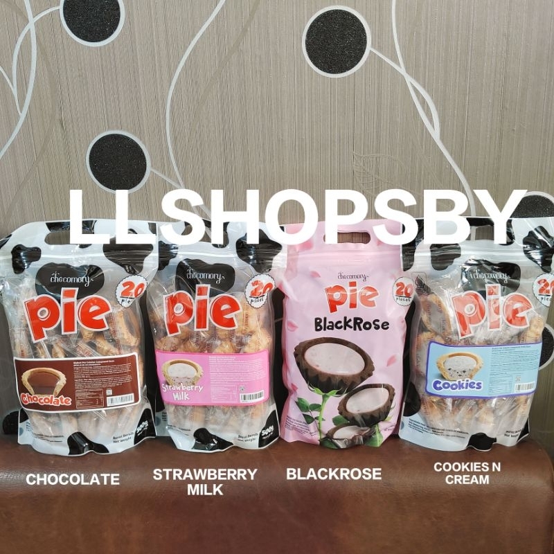 chocomory pie chocolate strawberry milk cookies and cream cimory pie coklat pie strawberry pie cooki