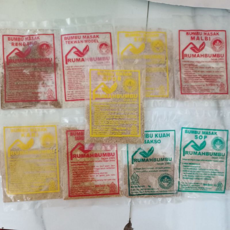 

bumbu masak(tekwan,rendang,malbi,sop,dll)