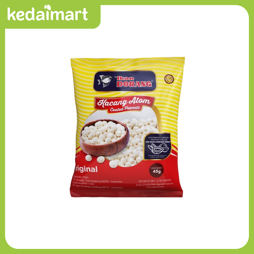 

Ikan Dorang Kacang Atom 45 Gram