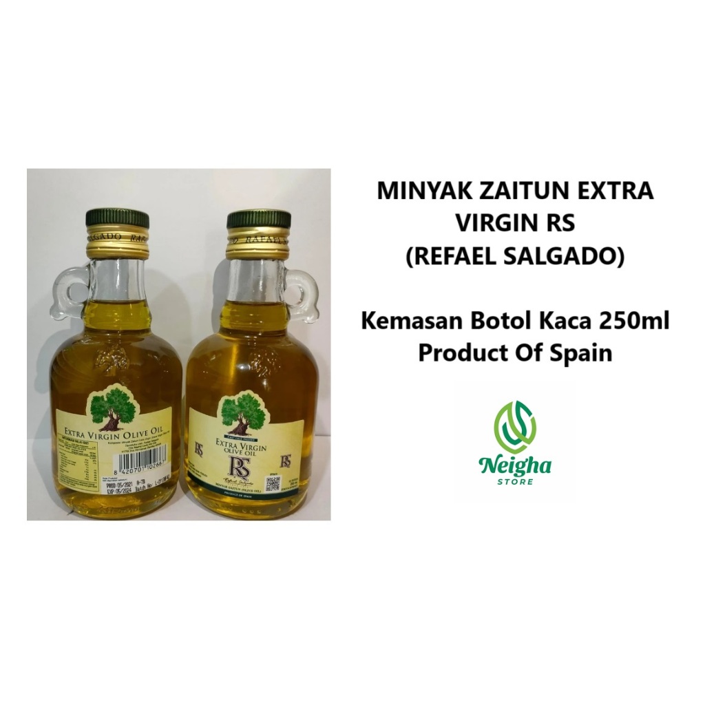 

Minyak Zaitun Extra Virgin RS (Refael Salgado) Original Zaitun Extra Virgin Olive Oil 250 ml