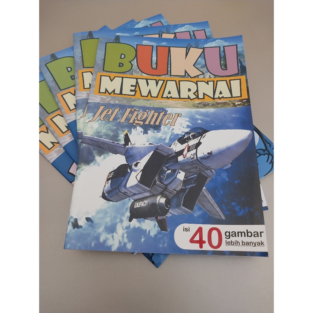 

Buku Mewarnai I Kualitas Premium I Ukuran A4 BESAR [isi 40 Gambar] : Kartun - JETF