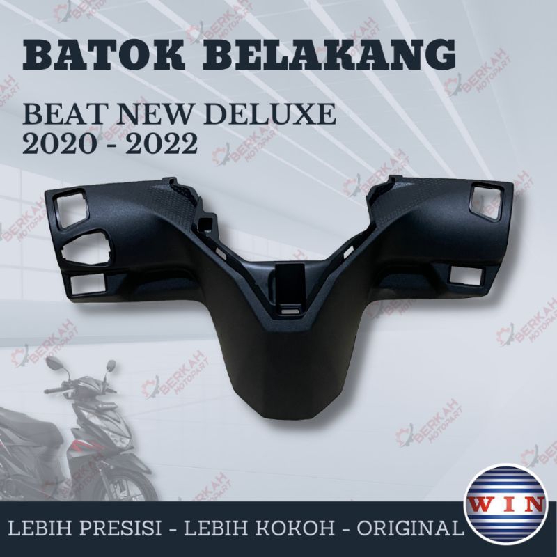WIN - Cover Batok Belakang Beat Led Deluxe 2020 - 2023 Type Idling Stop