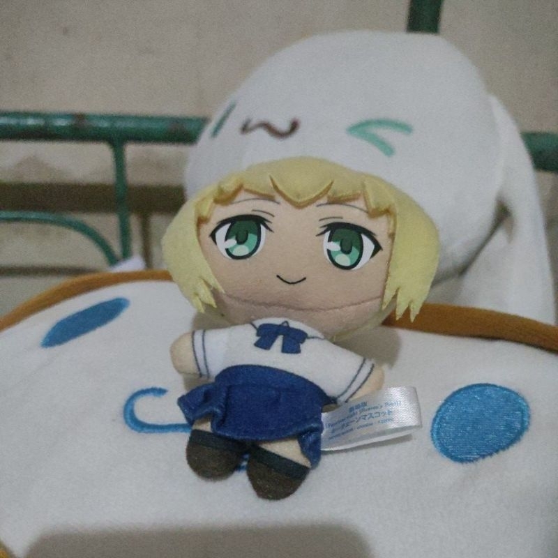 fate/stay night saber keychain mascot nuigurumi