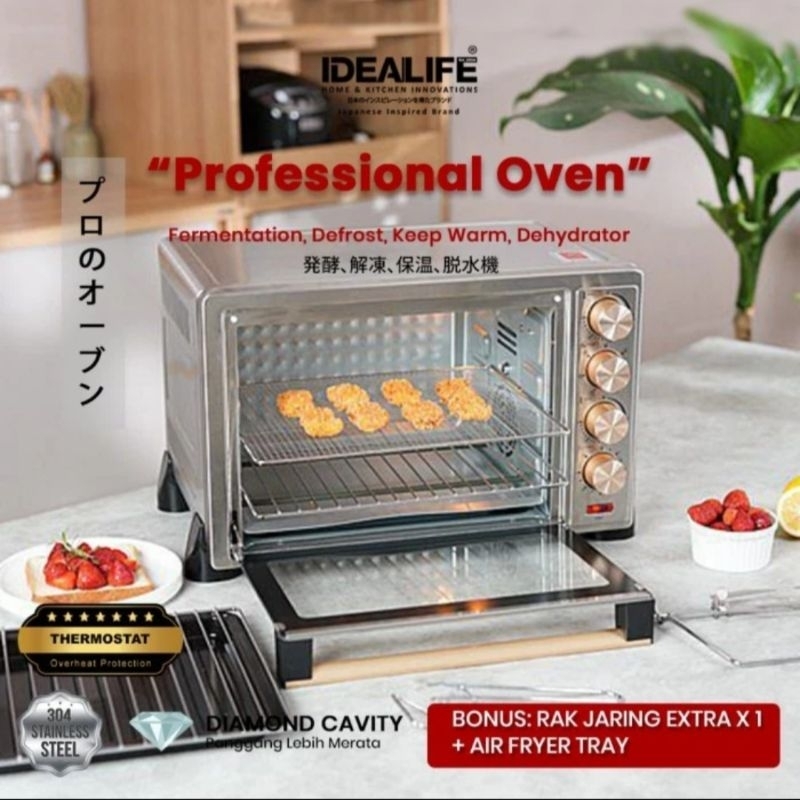 Oven Listrik Idealife IL330 (30liter)