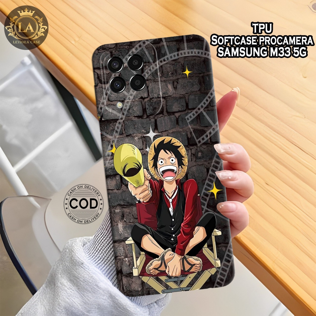Case Samsung M33 5G Terbaru  - Leviora Case - Fashion Case Anime - Softcase Samsung M33 5G- Case Pro