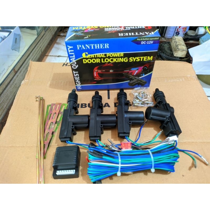 CENTRAL LOK PANTHER SETT 4 PINTU