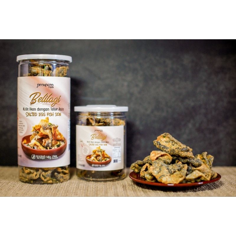 

Belilagi Salted Egg Fish Skin (Krupuk Kulit Ikan)