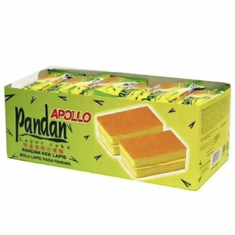 

APOLLO BOLU LAYER CAKE 1 BOX ISI 24 PCS/APOLLO BPOM DAN HALAL INDONESIA