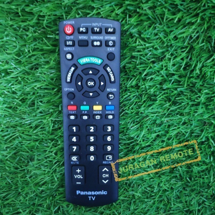 REMOT REMOTE TV LCD LED PANASONIC VIERA ORIGINAL QUALITY ASLI