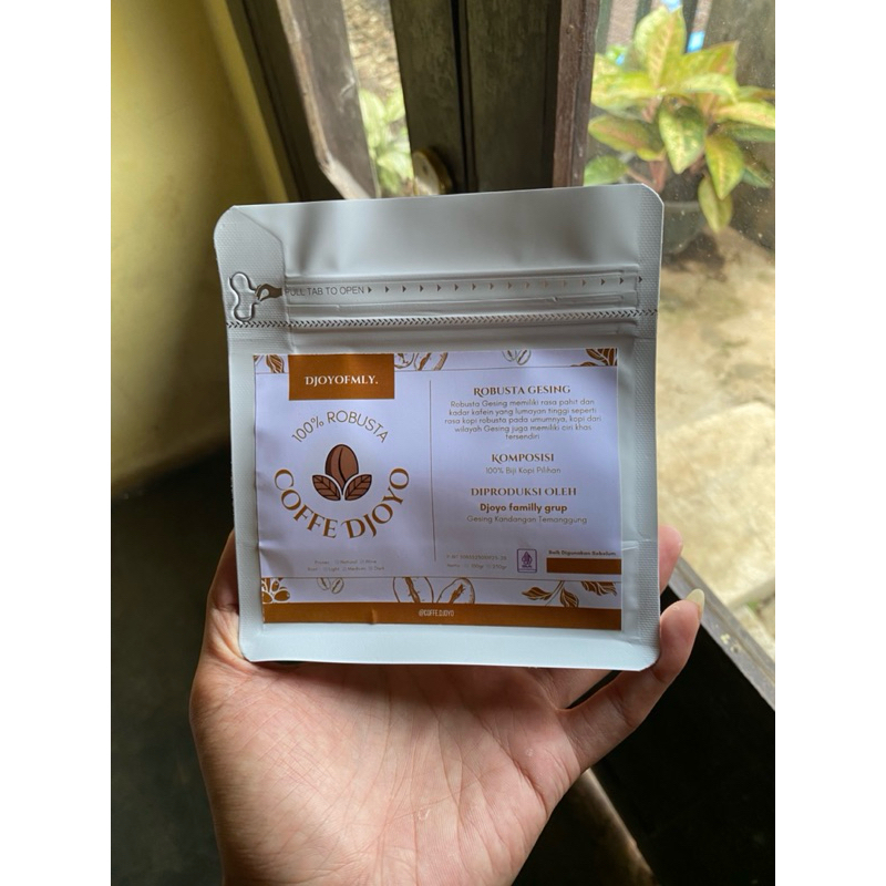 

coffe djoyo robusta 250g