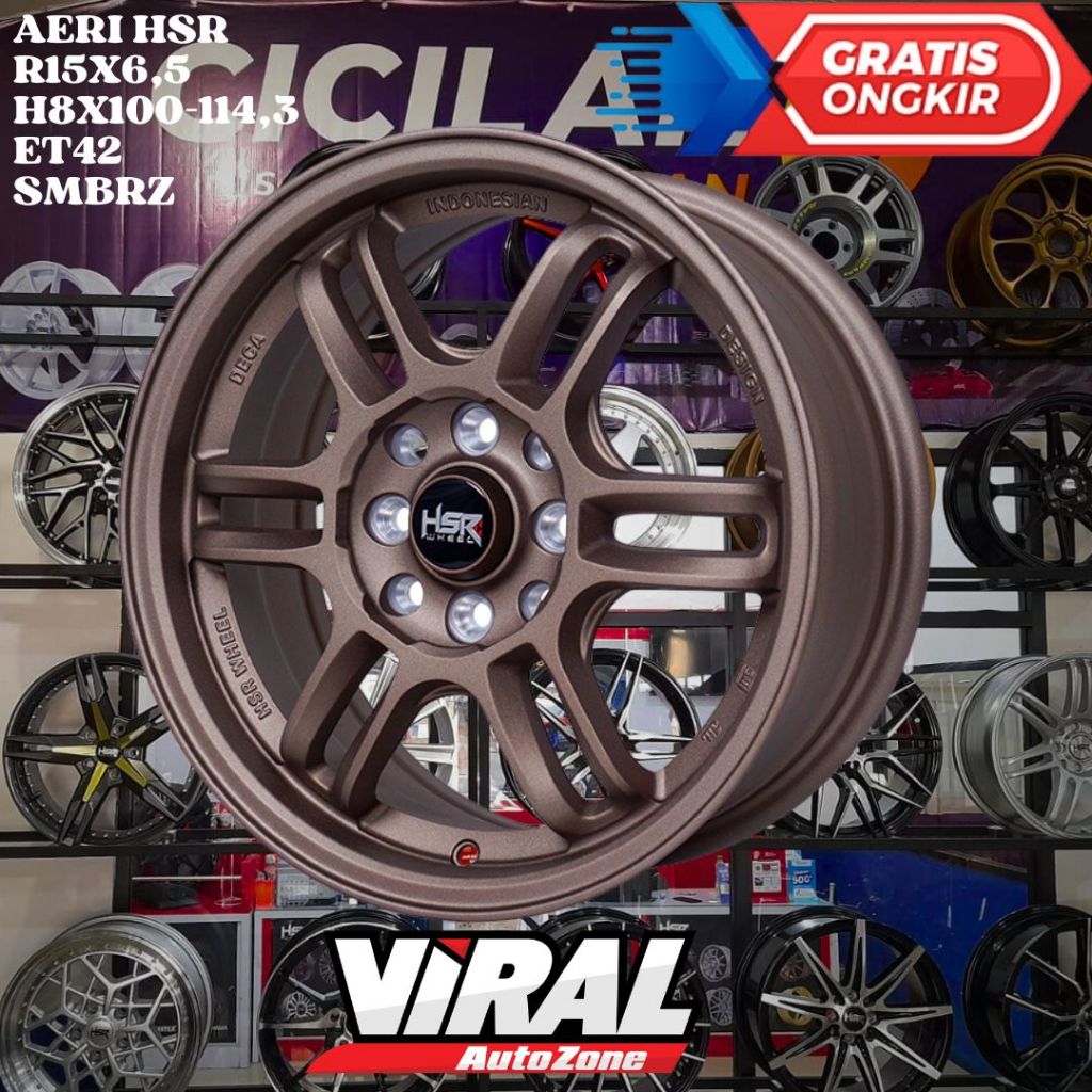 Velg Mobil TIMOR , ACCORD VTI , AERIO , CIVIC VTI , HSR AERI RING 15 R15