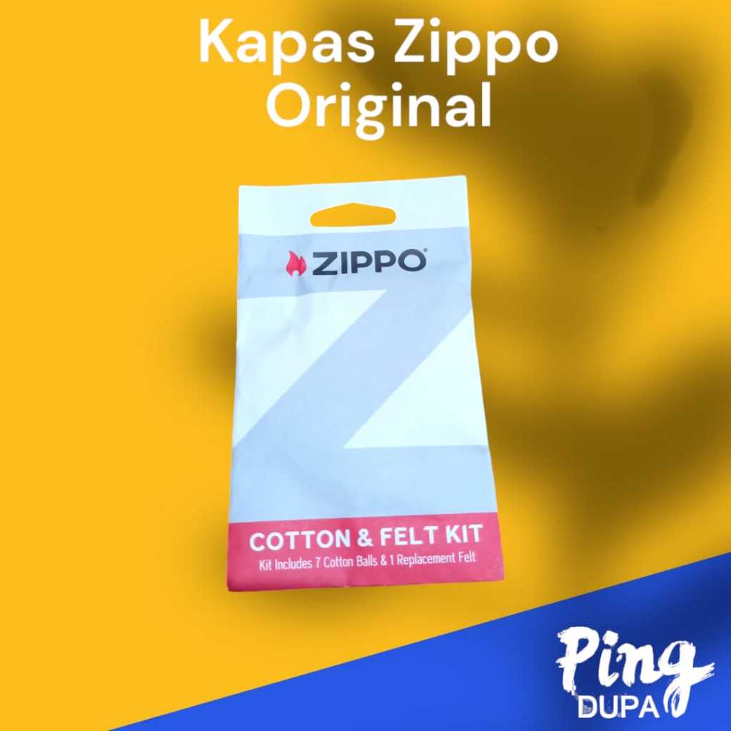 Kapas Zippo Original Made In Usa Khusus Untuk Korek Asli