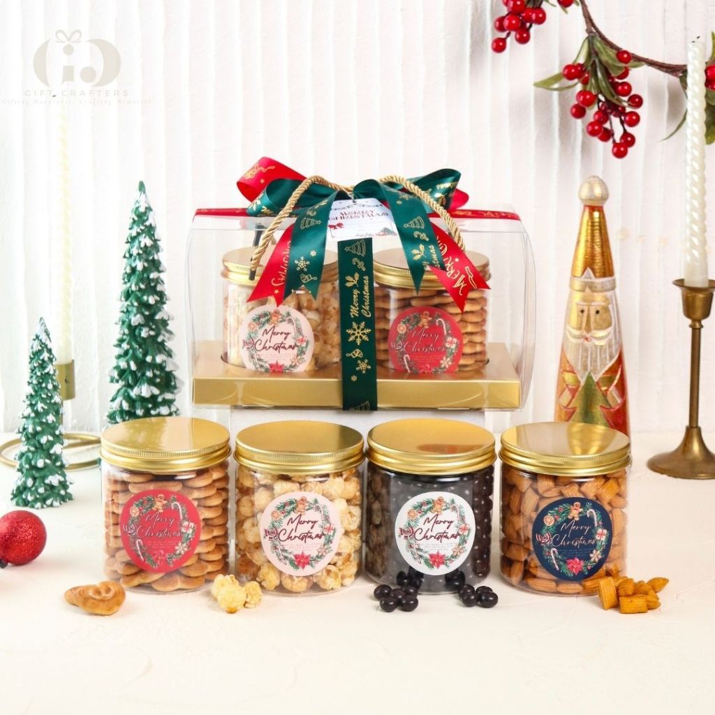 

Hampers Natal isi 2 Kue Kering Box Mika / Christmas Souvenir Gift Ideas