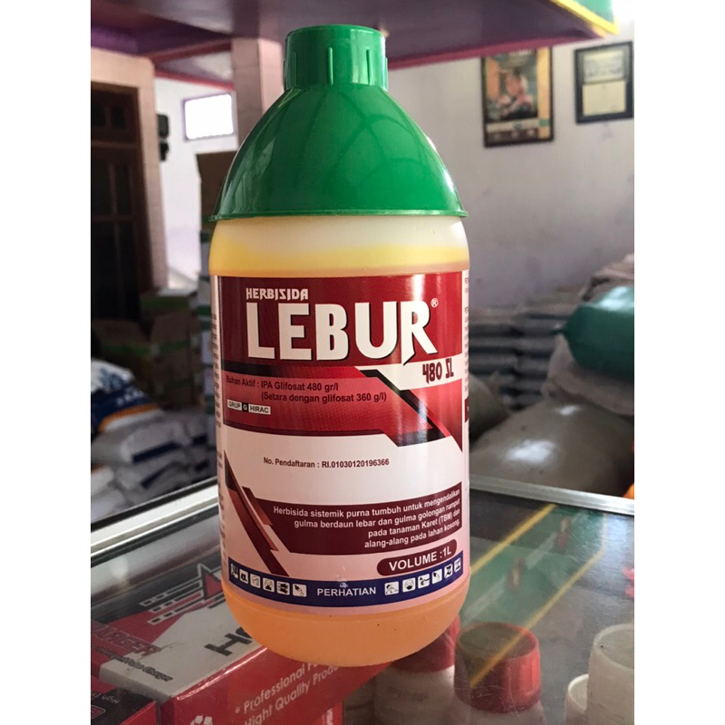 LEBUR 480 SL 1 Liter // HERBISIDA // PEMBASMI RUMPUT