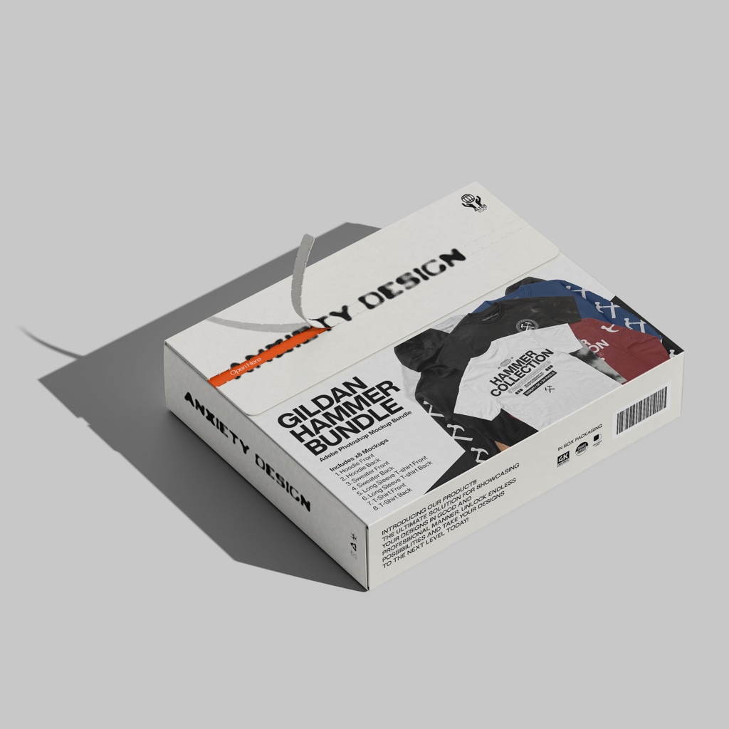 Gildan Hammer Mockup Collection