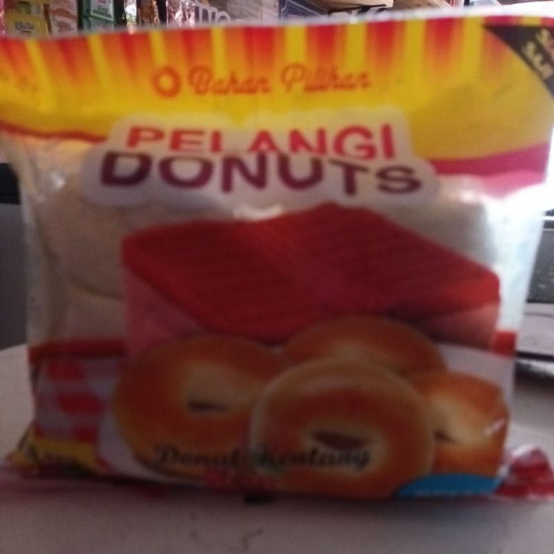 

Donat Pelangi Besar 520g