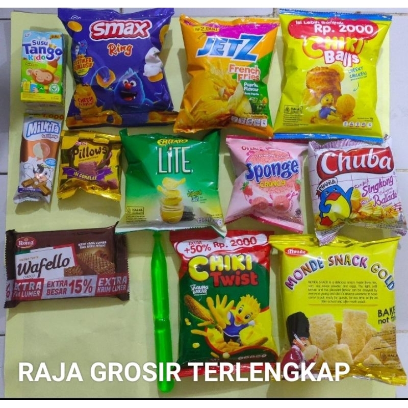 

PAKET SNACK TERMURAH KE-6/PAKET ULANG TAHUN/HAMPERS/HADIAH/SOUVENIR