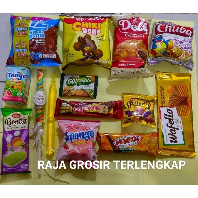 

PAKET SNACK TERMURAH KE-7/PAKET ULANG TAHUN/HAMPERS/HADIAH/SOUVENIR