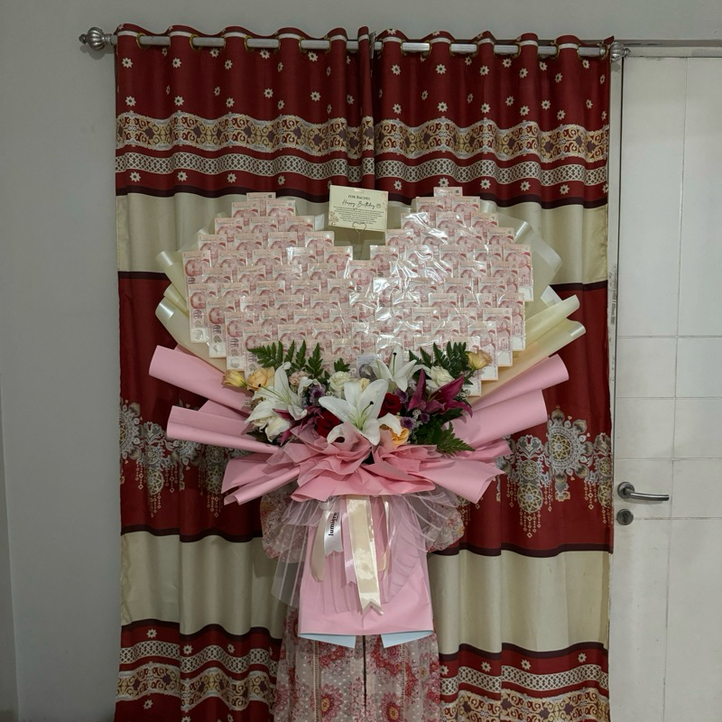 money bouquet dollar request custom