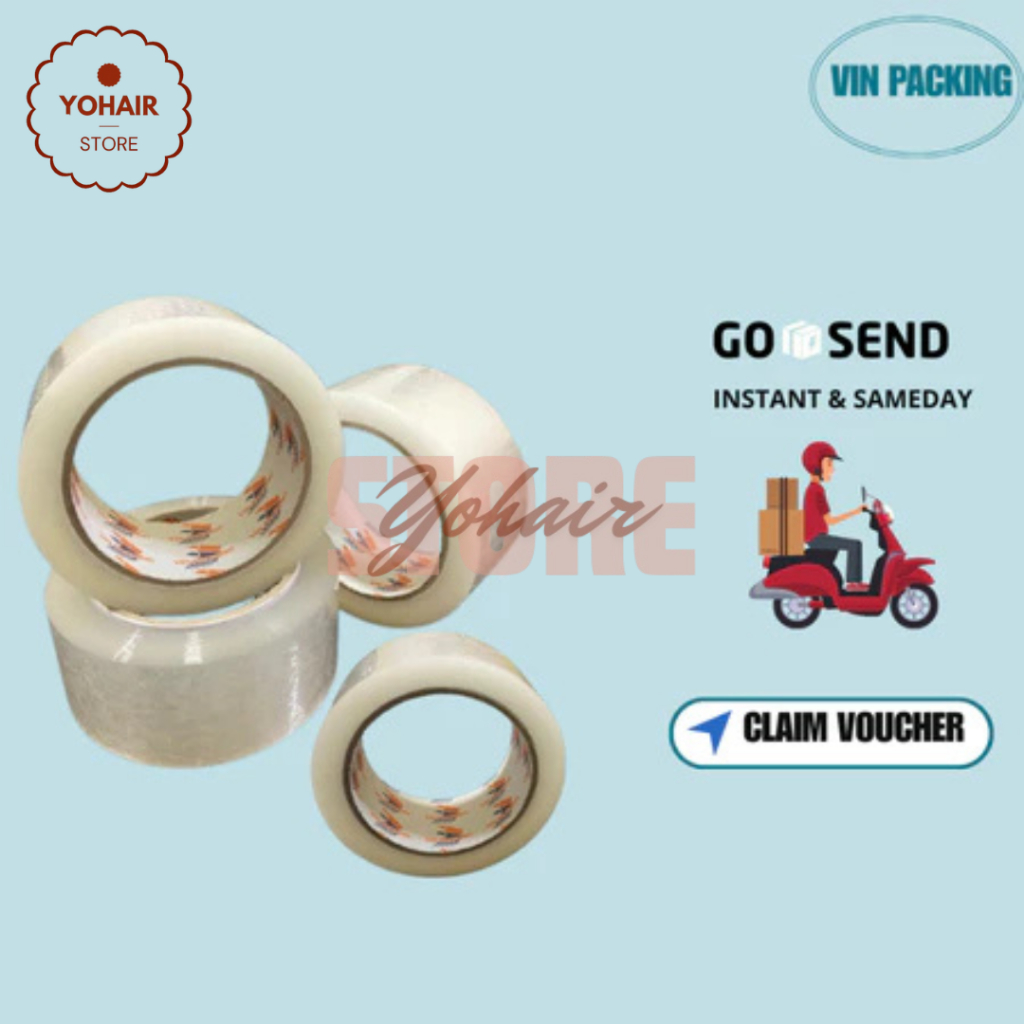

Yohair Store - LAKBAN PUTIH BENING PREMIUM 48MM | HARGA TERJANGKAU | VINPACKING