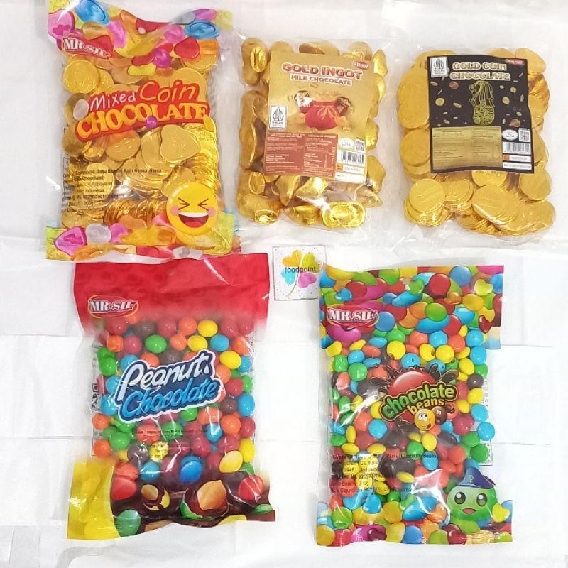 

Coklat Mr SIF Coin Gold Ingot Bean Chocolate