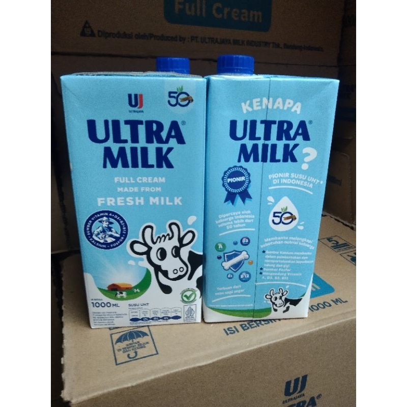 

Ultra Milk Plain/Chocolate 1 liter