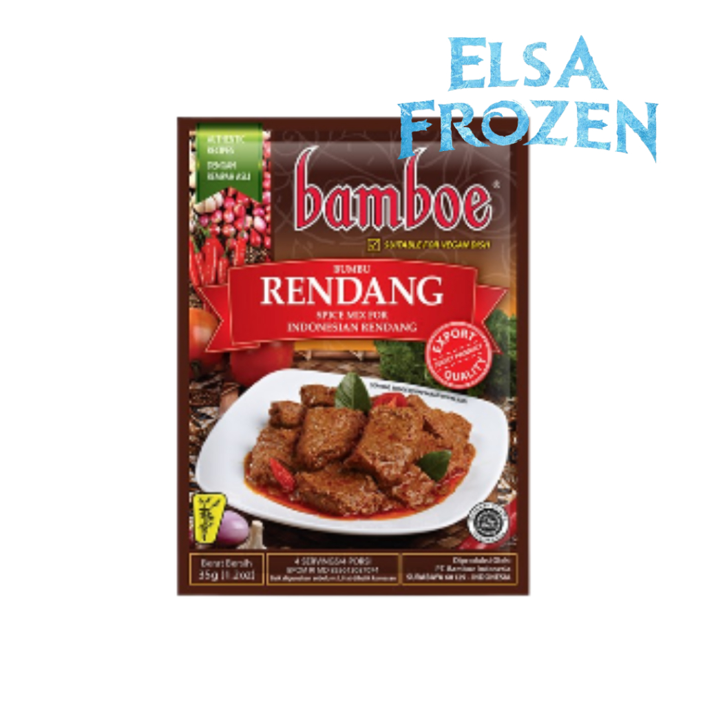 

BAMBOE BUMBU RENDANG INSTAN 35GR HARGA PROMO