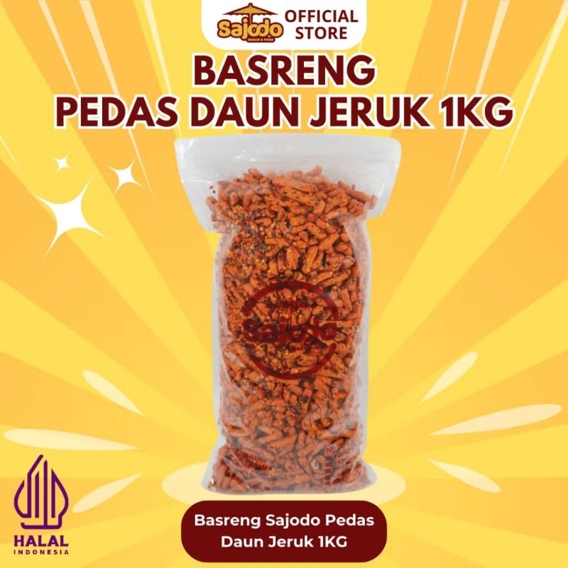 

Banda Aceh [FLASH SALE] Basreng Pedas Daun Jeruk Sajodo Snack - 1kg