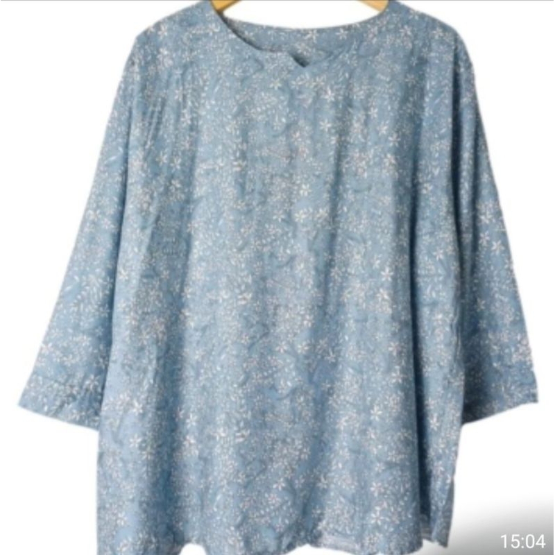 Atasan jumbo wanita big size atasan blus wanita bahan rayon baju blus wanita ukuran  besar