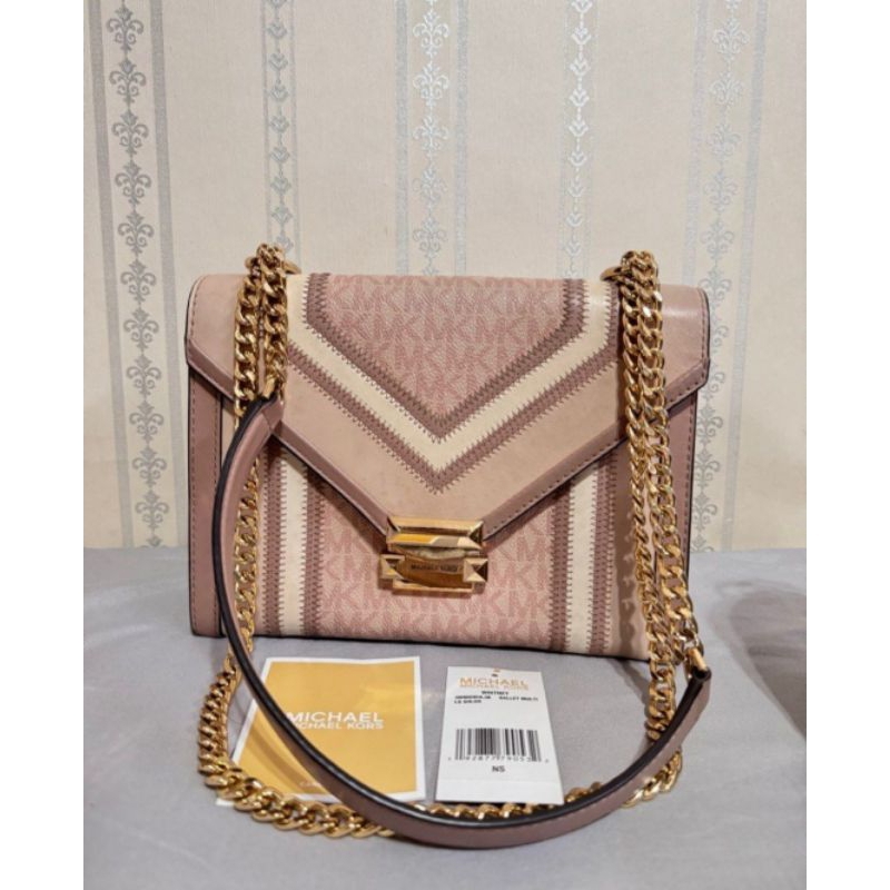 Preloved - Michael Kors Whitney Monogram Slingbag Authentic