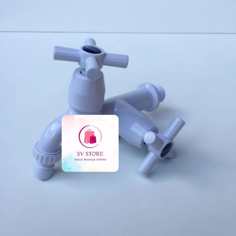 Kran Double Plastik-Kran Shower Plastik-Kran Cabang Plastik Baling SF