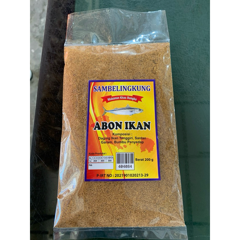 

Abon Ikan Tenggiri 200g