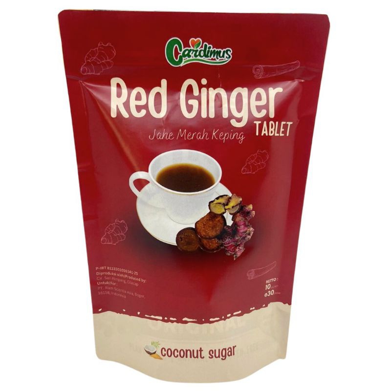 

Cardimus Red Ginger / Jahe Merah Keping 300gr