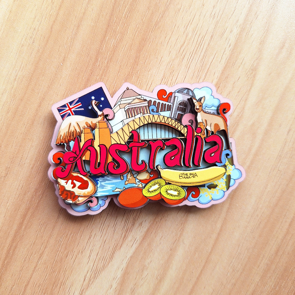 Souvenir Magnet AUSTRALIA Oleh Oleh AUSTRALIA