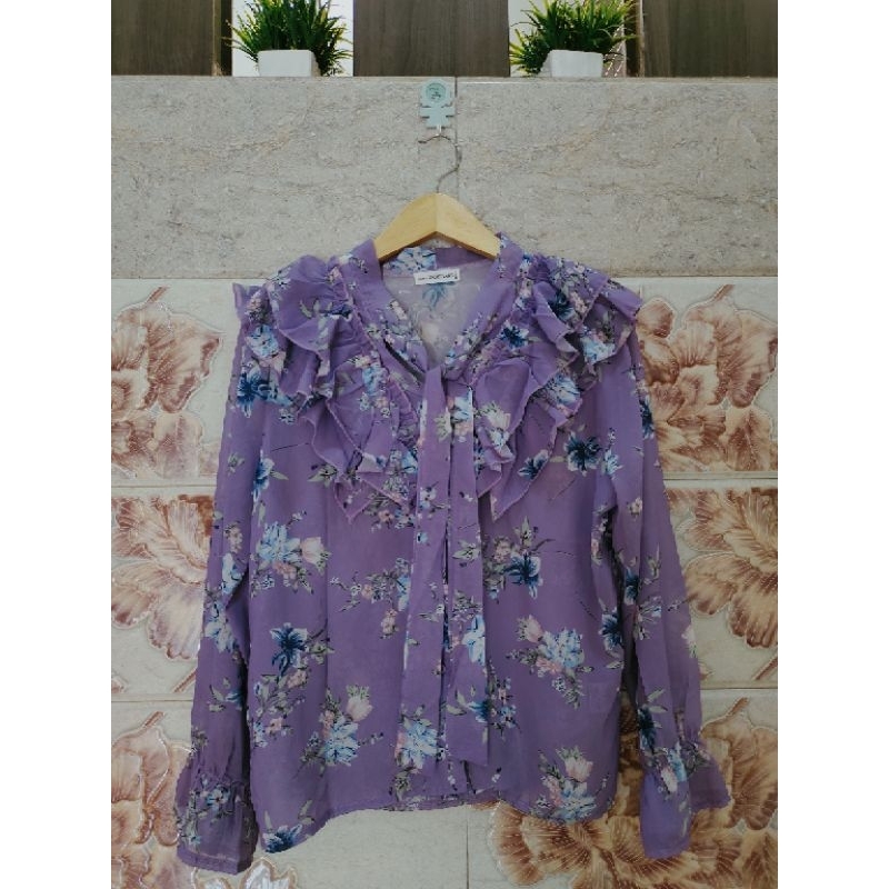 BLOUSE KOREAN LOOK SIFON