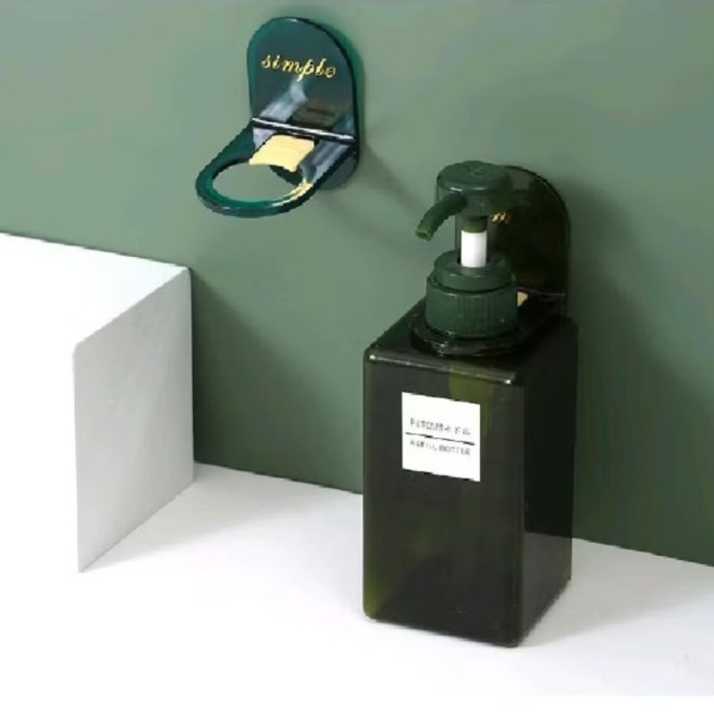 Gantungan Botol Sabun Kunci Perekat Kuat Tempel Dinding