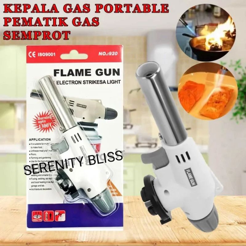 Portable Gas / Pemantik Gas / Flame Gun / Portable Gas Torch
