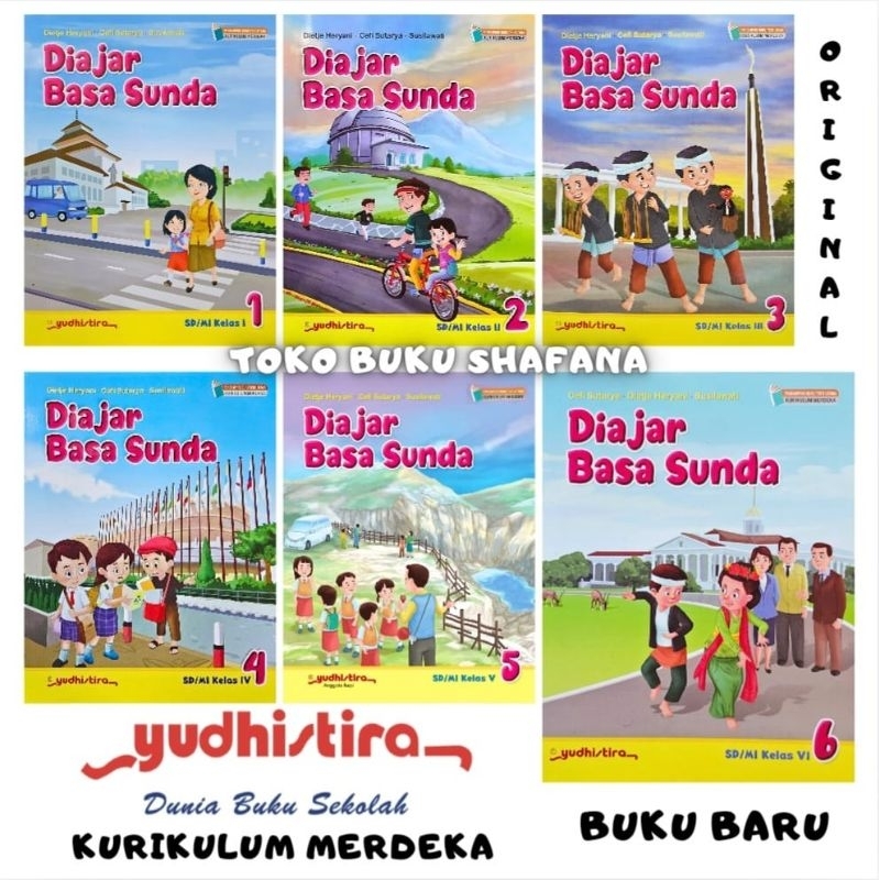 

RB Buku Diajar Basa Sunda Kelas 1 2 3 4 5 6 SD/MI Yudhistira Kurikulum Merdeka Terbaru