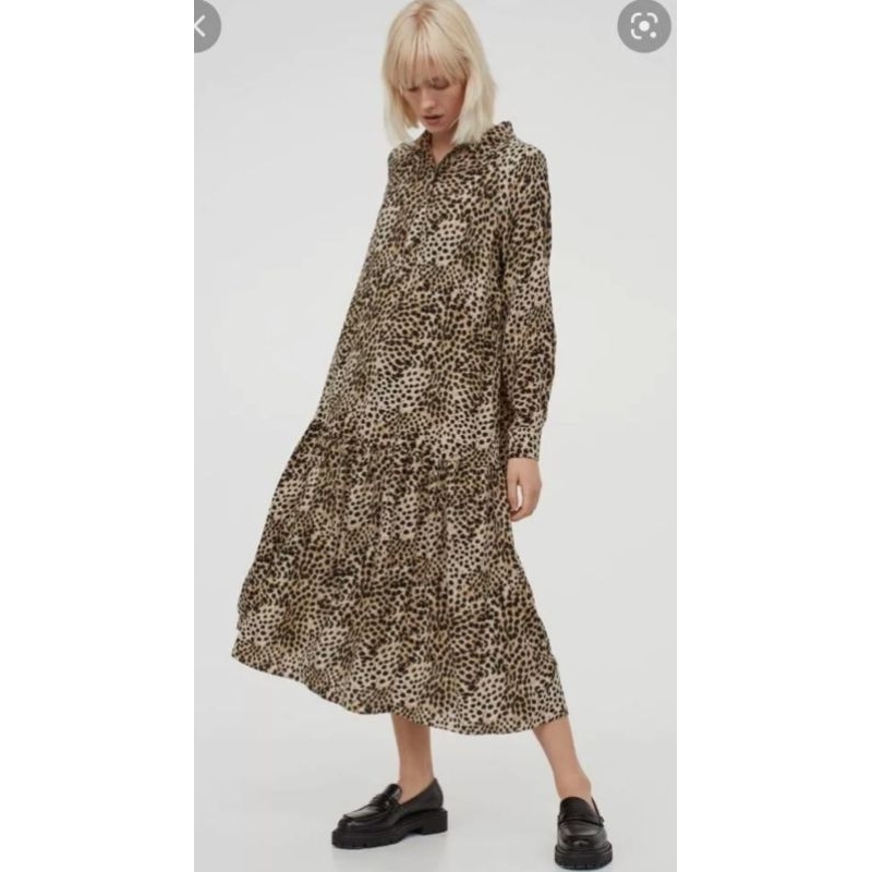 H&m leopard dress